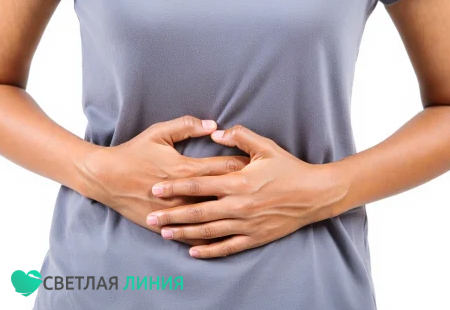 У женщины расстройство пищеварения